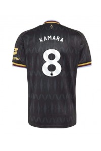 Aston Villa Boubacar Kamara #8 Jalkapallovaatteet Vieraspaita 2026-27 Lyhythihainen